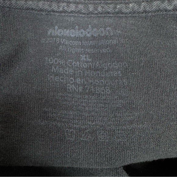 Nickelodeon Rugrats Naturally Sun Faded Black Distressed Long Sleeve Tee - Picture 8 of 8